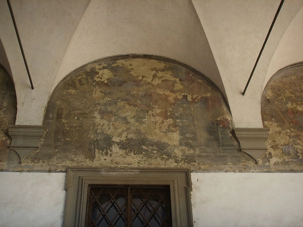 Lunetta 22 - chiostro, chiesa di Santo Spirito, Firenze